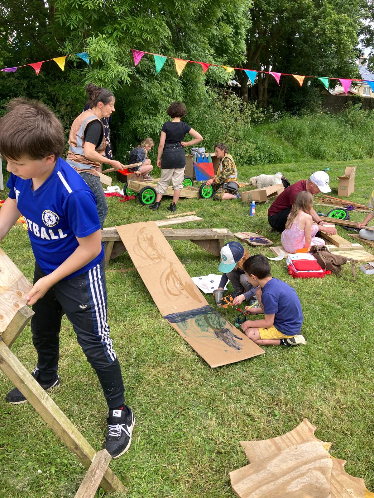 design geginnings forest school children playing kids forest school frome